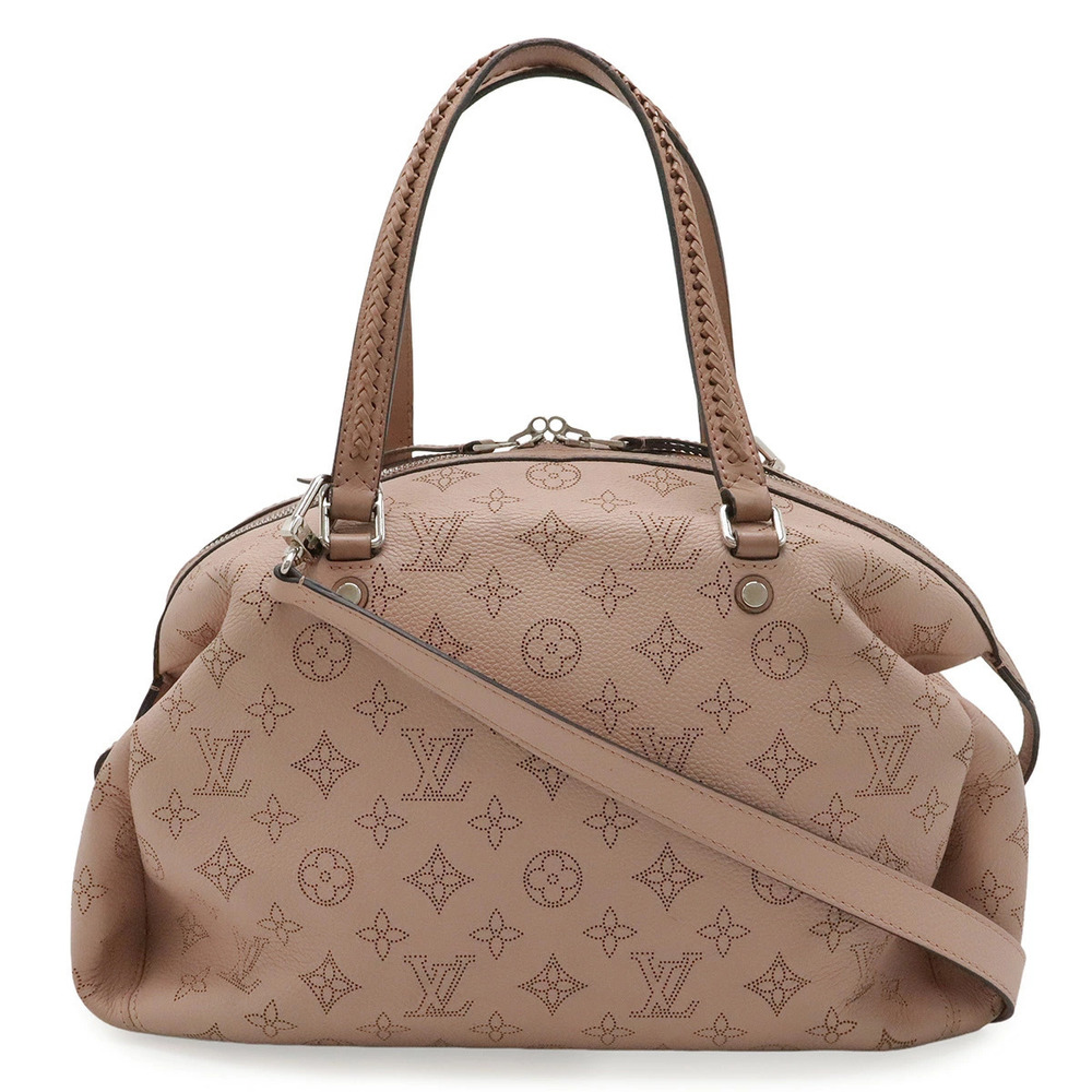 LOUIS VUITTON Monogram Mahina Asteria Handbag Crossbody Bag Magnolia Pink